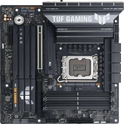 ����������� ����� Asus TUF GAMING B860M-PLUS WIFI, Socket-1851, Intel B860, mATX, Ret 90MB1JV0-M0EAY0