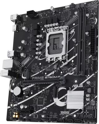 ����������� ����� Asus PRIME B760M-F, Socket LGA 1700, Intel B760, mATX, Ret 90MB1IK0-M0EAY0
