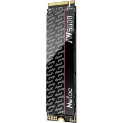 ������������� ���������� Netac NV5000t 500Gb [NT01NV5000t-500-E4X] M.2 2280, PCI-E 4.0 x4, 3D NAND, 4800/2700MBs, NVMe 1.4, 320TBW, � ����������