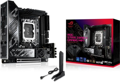����������� ����� ASUS ROG STRIX Z890-I GAMING WIFI, Socket-1851, Intel Z890, mini-ITX, Ret