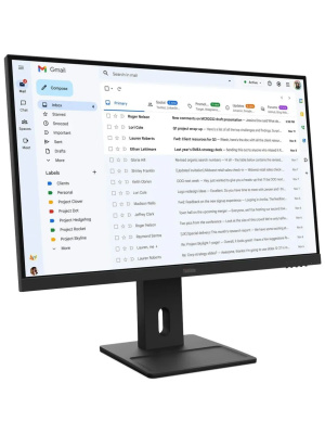 ������� Lenovo ThinkVision E27-40 27" 16:9 FHD (1920x1080) IPS, 100Hz, 300N, 1xHDMI 1.4, 1xDP 1.2, 1xVGA, LTPS, 1Y