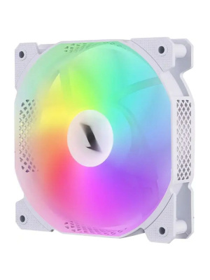 ���������� 1STPLAYER F1R White / 120mm Reverse FRGB 3pin 12V 1100rpm 38.98cfm 21.97dBA / F1R-WH-3P / BULK