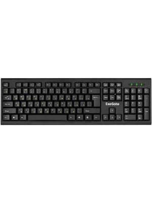 �������� ExeGate Professional Standard Combo MK170 (���������� ��������������� 104��. + ���� ���������� 1200dpi, 3 ������ � ������ ���������, ����� ������� 1,5�; USB, ������, RTL) EX298912RUS