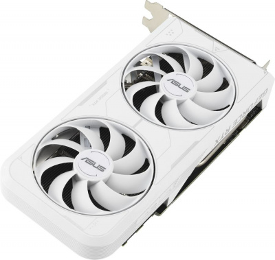  Asus PCI-E 4.0 DUAL-RTX3060TI-O8GD6X-WHITE NVIDIA GeForce RTX 3060Ti 8192Mb 256 GDDR6 1710/14000 HDMIx2 DPx3 HDCP Ret