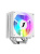 ����� 1STPLAYER CRYO CY12L White / 4HPx6mm, single tower, 1x120mm ARGB fan, 750-1900 RPM, 57.6 CFM, 38.2 dBA / CY12L-WH