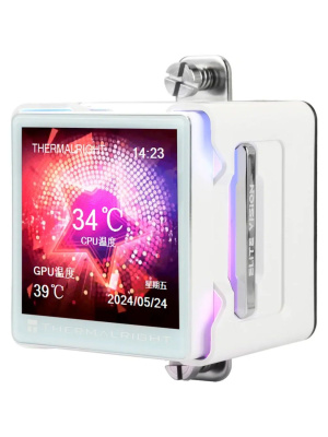 ��� Thermalright Elite Vision 360 (360mm, LED, White, ARGB/ Fans: 3x120mm, 69CFM, 27dBA, 2150RPM/ Pump height 63mm, Rad thickness 27mm/ S: 1700, 1200, 1851, 115X, 2011, 2066, AM5, AM4)