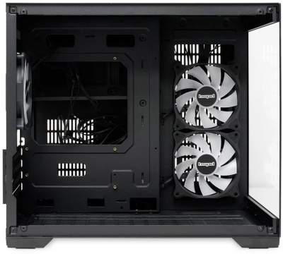������ �� ��� ����� ������� HSPD F330, Panoramic Mini-tower, Black, F330-TGBK-ARGB