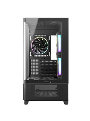 ������ Deepcool CG380U 3F, TG (aquarium), 3x120mm ARGB Fan, mini-ITX, mATX, ������