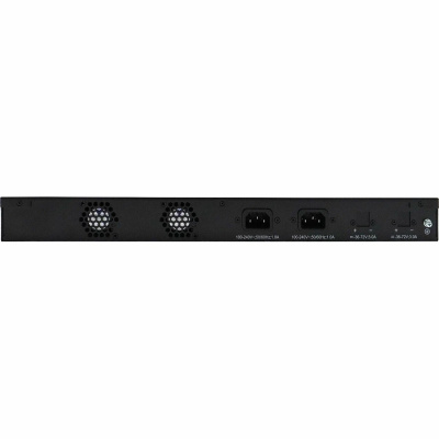 ����������/ Managed L3 Switch 24x1000Base-T PoE, 4x10GBase-X SFP+, PoE Budget 370W, RJ45 Console, 19" w/brackets