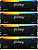 ������ ����������� Kingston 64GB 3200MT/s DDR4 CL16 DIMM (Kit of 4) FURY Beast RGB (KF432C16BB2AK4/64)