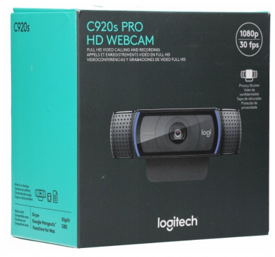 ���-������  Logitech WebCam C920s HD Pro (960-001252)