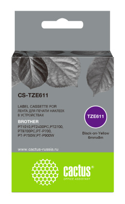 �������� ��������� Cactus CS-TZE611 ������ ��� Brother 1010/1280/1280VP/2700VP