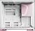 ������ Geometric Future Model 5 White/Pink