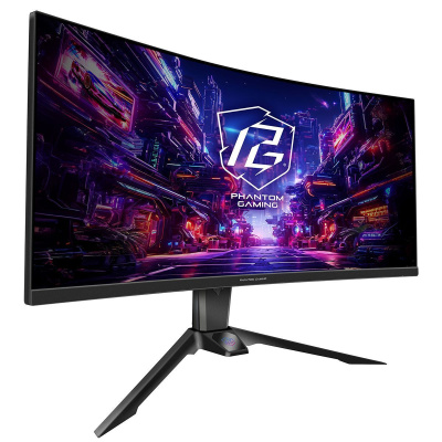 ������� 34" ASRock Phantom Gaming PG34QRT2B Black VA