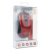 Gembird MOP-400-R ������� USB {����, ��������� ����, 2 ������+������ ������, 1000 DPI, soft-touch, ������ 1.45�, �������}	