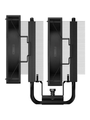 ����� ��� ���������� PCCooler RT720 BK (270W, 4-pin PWM, 153mm, Al/Cu, 7x6mm, 2x120mm, 73.32CFM, 34.9dBA, 2200RPM, S: 1851/1700/1200/115X, AM5/AM4, black)
