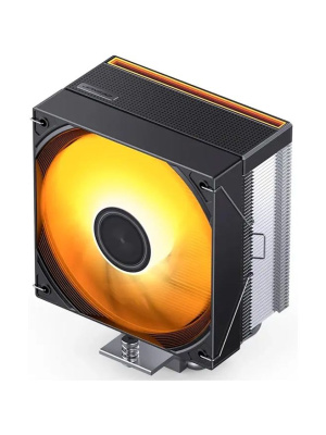 ����� JONSBO CB40 ARGB (225W, 4-pin PWM, 153.5mm, Al/Cu, 4x6mm, ARGB, 1x120mm, 77.07CFM, 35.4dBA, 1800RPM, S: 1851/1700/1200/115X, AM4/AM5 Black)