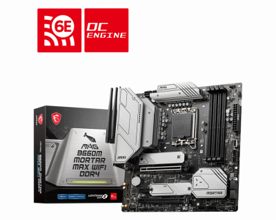   MSI MAG B660M MORTAR MAX WIFI DDR4, RTL