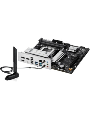 ����������� ����� ASUS PRIME B850M-A WIFI, AM5, B850, 4*DDR5, 4*SATA, 3*M.2, 4*USB 3.2, 4*USB 2.0, 4*PCIx16, 2* DP+HDMI, mATX; 90MB1LN0-M0EAY0