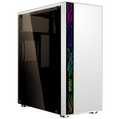 ������������ ������ Ginzzu A390 White Window RGB ��������� 