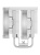 ����� PCCooler RT720 TC ARGB WH (270W, 4-pin PWM, 157.5mm, Al/Cu, 7x6mm, ARGB, 2x120mm, 73.32CFM, 34.9dBA, 2200RPM, S: 1851/1700/1200/115X, AM5/AM4, white)