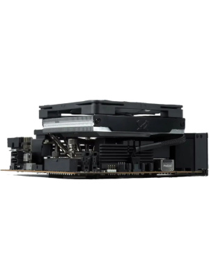 ����� ��� ���������� Scythe Big Shuriken 4 (200W, 4-pin PWM, 67mm, Al/Cu, 6x6mm, 1x120mm, 51.98CFM, 31.78dBA, 1900RPM, S: 1851/1700/1200/115X, AM5/AM4, silver, black)