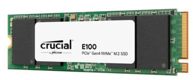 ���������� SSD Crucial E100 1��, M.2 2280, PCIe 4.0 x4, NVMe, M.2 (CT1000E100SSD8)