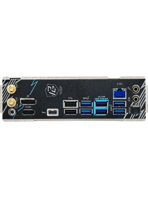 ����������� ����� ASROCK B860M LIGHTNING WIFI, LGA1851, B860, 4*DDR5, 4*SATA, 4*M.2, 4*USB 3.2, 3*USB 2.0, Type-C, 2*PCIx16, 1*M.2 (Key E), HDMI+DP, mATX