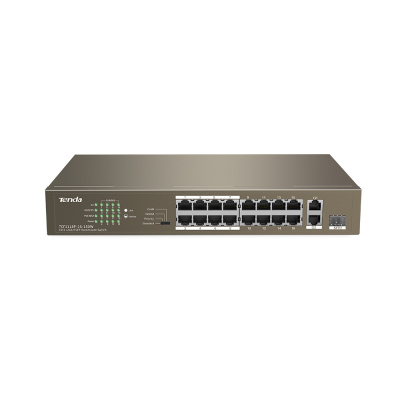 ���������� TENDA TEF1118P-16-150W 16PORT