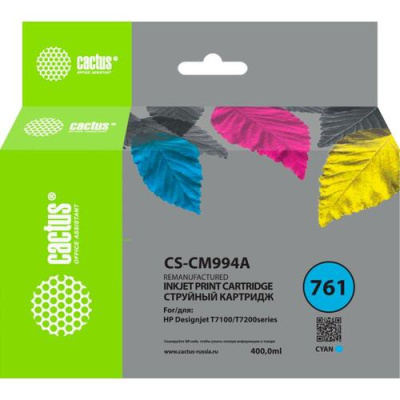 �������� �������� Cactus CS-CM994A �761 ������� (400��) ��� HP DesignJet T7100/�7200