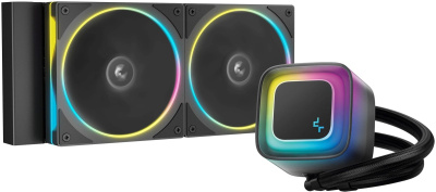������� �������� ���������� Deepcool LE240 PRO ARGB, 4-pin, 120��, ������, retail(R-LE240PRO-BKAMMC-G-1)