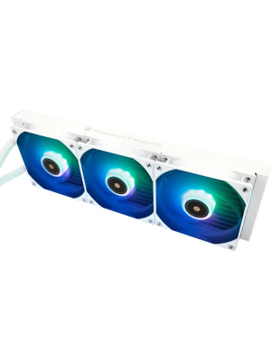 ��� Thermalright Core Vision 360 (360mm, LED, White, ARGB/ Fans: 3x120mm, 72.37CFM, 27.7dBA, 2000RPM/ Pump height 66mm, Rad thickness 27mm/ S: 1700, 1200, 1851, 115X, 2011, 2066, AM5, AM4)