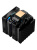 ����� ��� ���������� PCCooler RT620 ARGB BK (250W, 4-pin PWM, 157mm, Al/Cu, 6x6mm, 2x120mm, 73.32CFM, 34.9dBA, 2200RPM, S: 1851/1700/1200/115X,AM5/AM4, black)