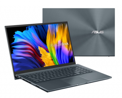  ASUS Zenbook Pro 15 UM535QA-KS241, 15.6" (1920x1080) IPS /AMD Ryzen 7 5800H/16 DDR4/1 SSD/Radeon Graphics/ ,  (90NB0UK1-M00BN0)