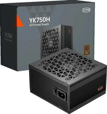 ���� ������� PcCooler ATX 750W YK750H, 80+ bronze, ������, retail (P3-YK750H-B1HWBK1-EU)