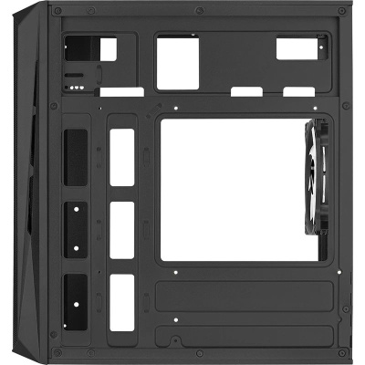 ������ MiniTower FORMULA (AEROCOOL) CS-107  black (mATX, ��� ��, USB2.0+USB3.2) (CS-107 BLACK)
