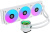 ������� �������� ���������� Lian-Li Galahad II Trinity 360, 4-pin, ARGB, 120��, �����, retail (G89.GA2T36W.00)