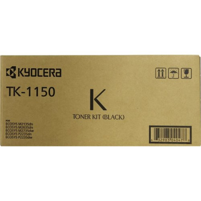 �������� �������� Kyocera TK-1150 ������ (3000���.) ��� Kyocera P2235dn/P2235dw/M2135dn/M2635dn/M2635dw/M2735dw