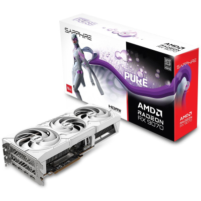 ���������� Sapphire AMD Radeon RX 9070 16Gb OC 11349-02-20G, GDDR6, OC, Ret
