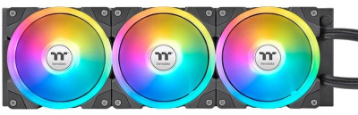 ������� �������� ���������� Thermaltake MAGFloe 420 Ultra, LCD, 4-pin, ARGB, 140��, ������, retail (CL-W451-PL14SW-A)