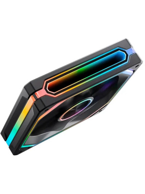 ���������� JONSBO XA-120B 120�120�28�� (PWM, ARGB LED, 700-2400��/���, ������) Retail