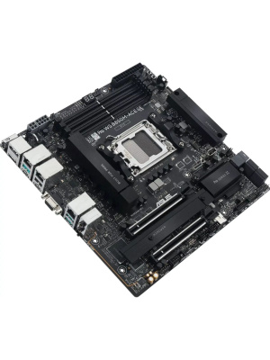 ����������� ����� ASUS PRO WS B850M-ACE SE, B850, AM5, 4*DDR5, 4*SATA, 2*M.2, 1*USB 3.2, 6*USB 2.0, Type-C, 2*PCIx16, HDMI, mATX; 90MB1MN0-M0EAY0