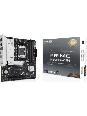 ����������� ����� ASUS PRIME B850M-A-CSM, AM5, B850, 4*DDR5, 4*SATA, 3*M.2, 4*USB 3.2, 4*USB 2.0, 4*PCIx16, 2* DP+HDMI, mATX; 90MB1LQ0-M0EAYC