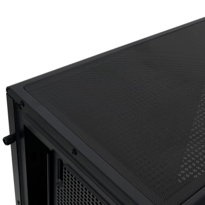 ������ �� ��� ����� ������� HSPD F710, Panoramic Mid Tower, Black, F710-TGBK-ARGB