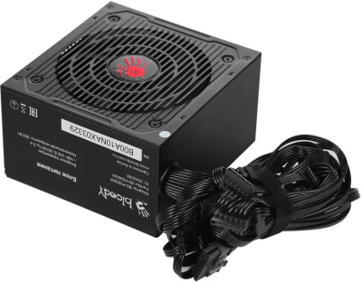 ���� ������� Bloody ATX 500W BD-PS500W 80 PLUS WHITE (20+4pin) APFC 120mm fan 6xSATA RTL