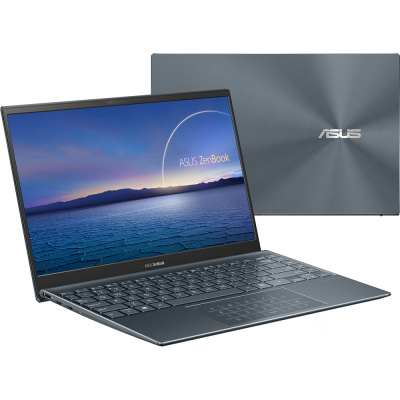  Asus Zenbook 14 UX425JA-BM040T Pine Grey Core i7-1065G7/16G/512G SSD/14" FHD IPS AG/WiFi/BT/NumberPad/Win10 90NB0QX1-M07780