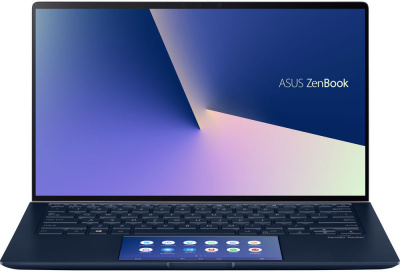  Asus Zenbook 14 UX434FQ-AI116T Royal Blue Core i7-10510U/16G/1Tb SSD/14" FHD IPS Touch/NV MX350 2G/WiFi/BT/ScreenPad 2.0/Win10 +  90NB0RM3-M02620