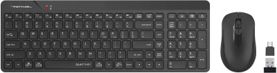 ���������� + ���� A4Tech Fstyler FG2300 Air2 ����:������ ����:������ USB ������������ slim (FG2300 AIR2 BLACK)