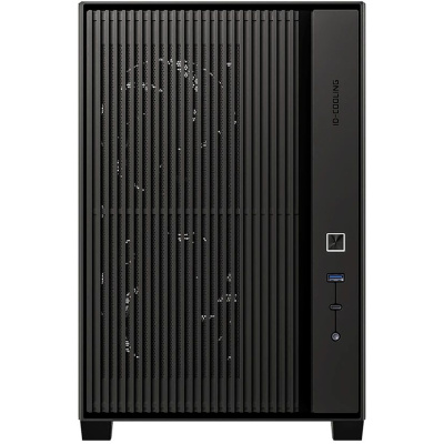 ������ Case ID-Cooling FLOW 500 AIR Black mATX/win TG/2 fans/Gen2 Type C/CPU180mm/ GPU 403mm/no PSU