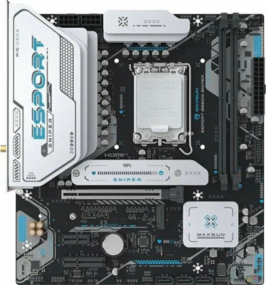 ����������� ����� Maxsun eSport B860M SNIPER WIFI Socket 1851, B860, mATX, Ret